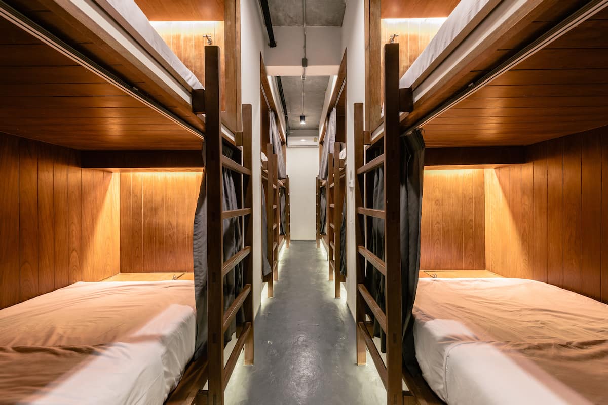 12-Beds Mixed Dormitory | Área de sala de estar