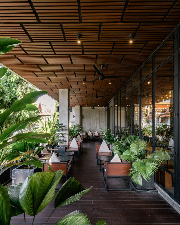 Espace banquet en plein air