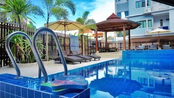 Rooftop pool