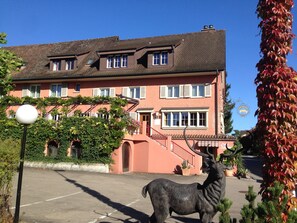 Overnatningsstedets facade