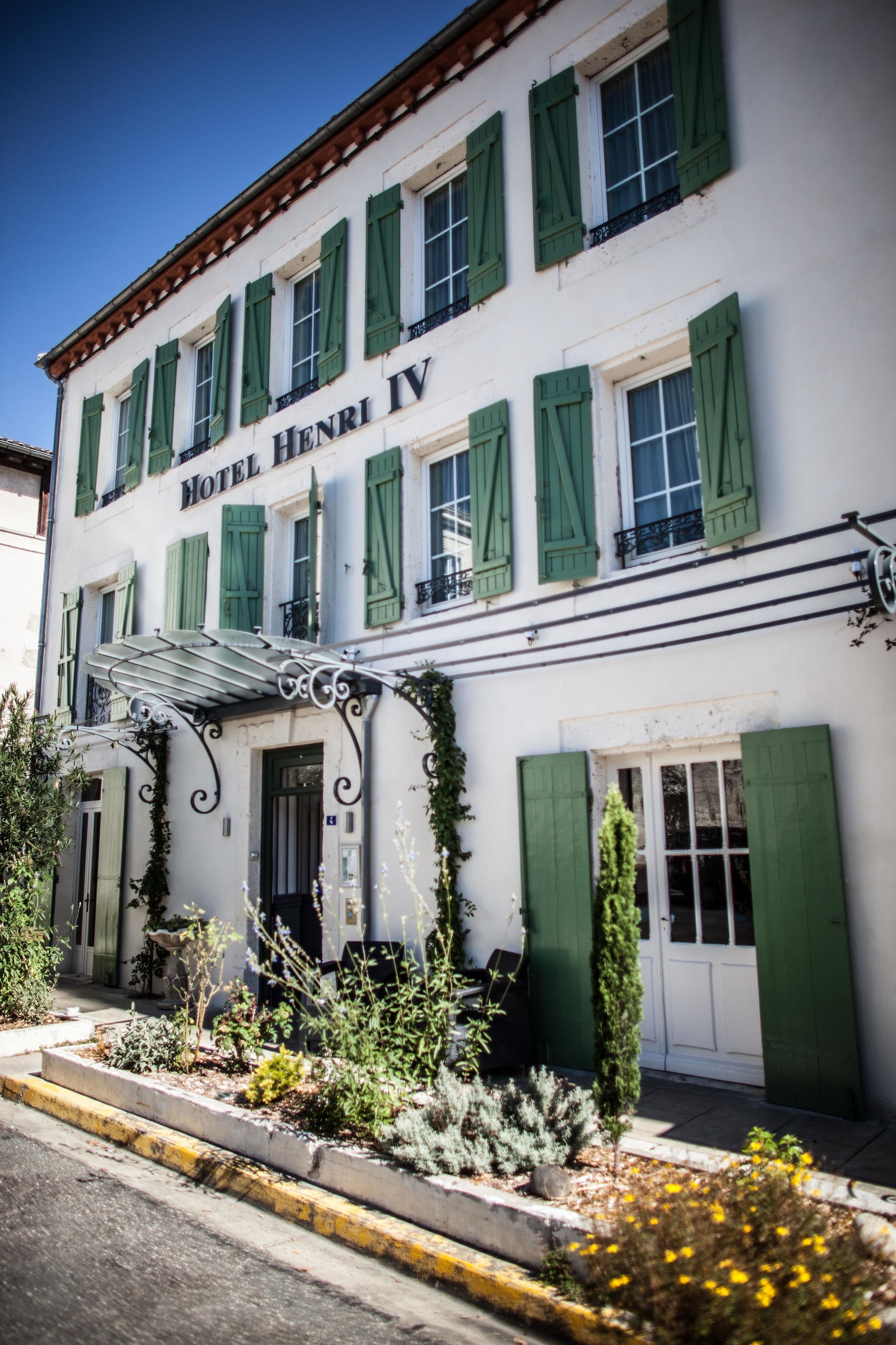 Façade de l’hébergement