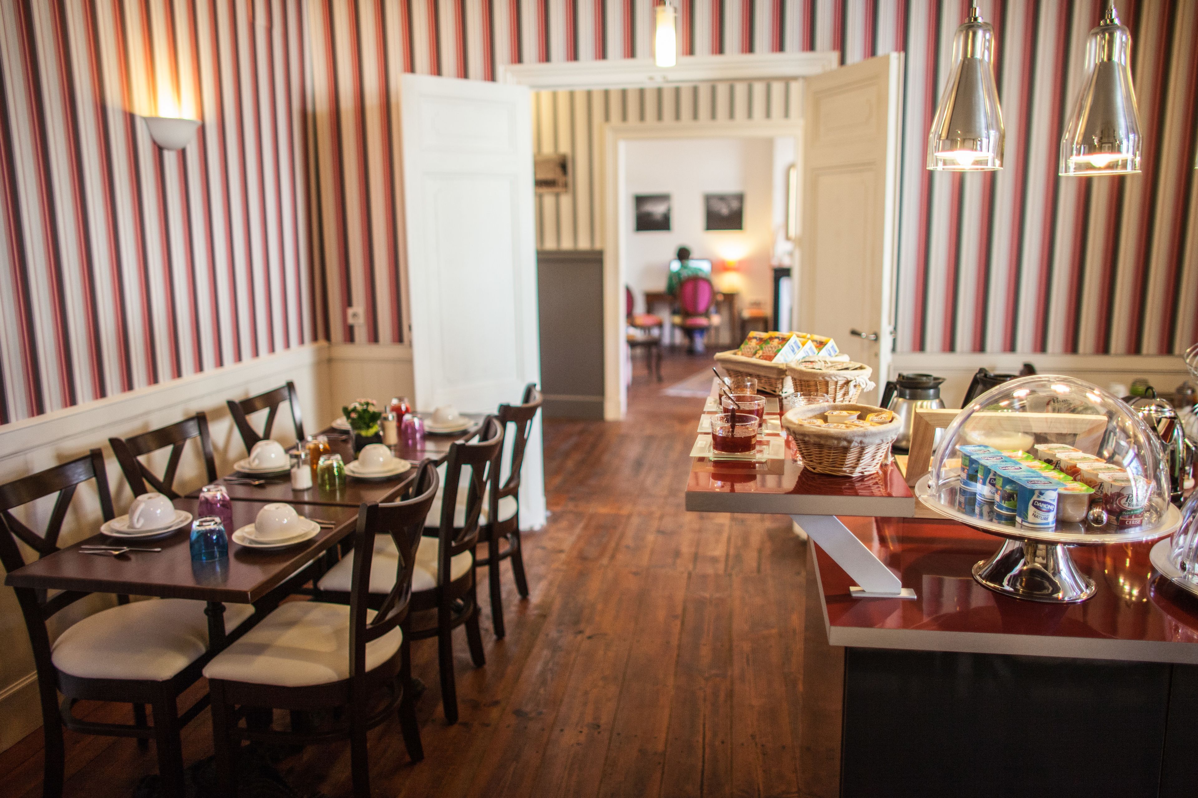 daily buffet breakfast (eur 12.50 per person)