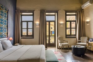 Superior Double Room, Terrace | In-room safe, individually decorated, iron/ironing board, free WiFi - Alcanea Boutique Hotel (Chania)