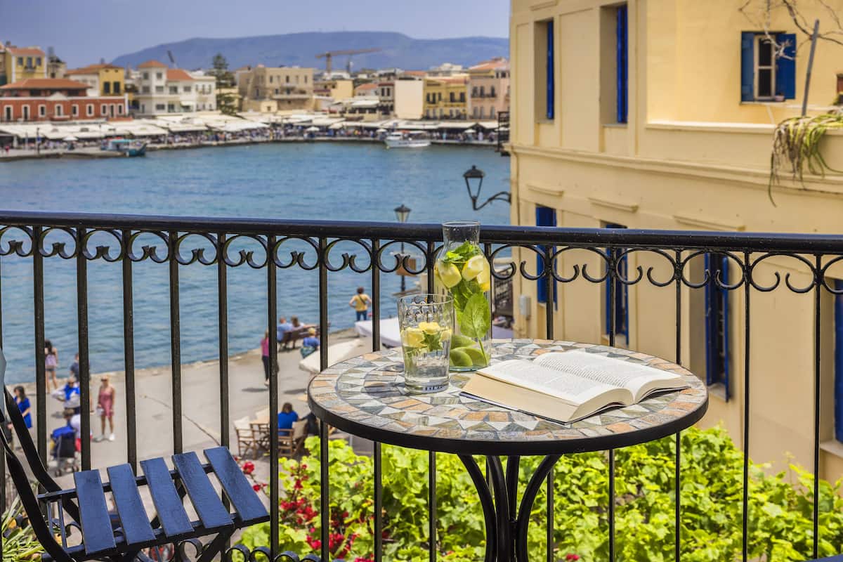 Superior tweepersoonskamer, terras | Uitzicht vanaf balkon