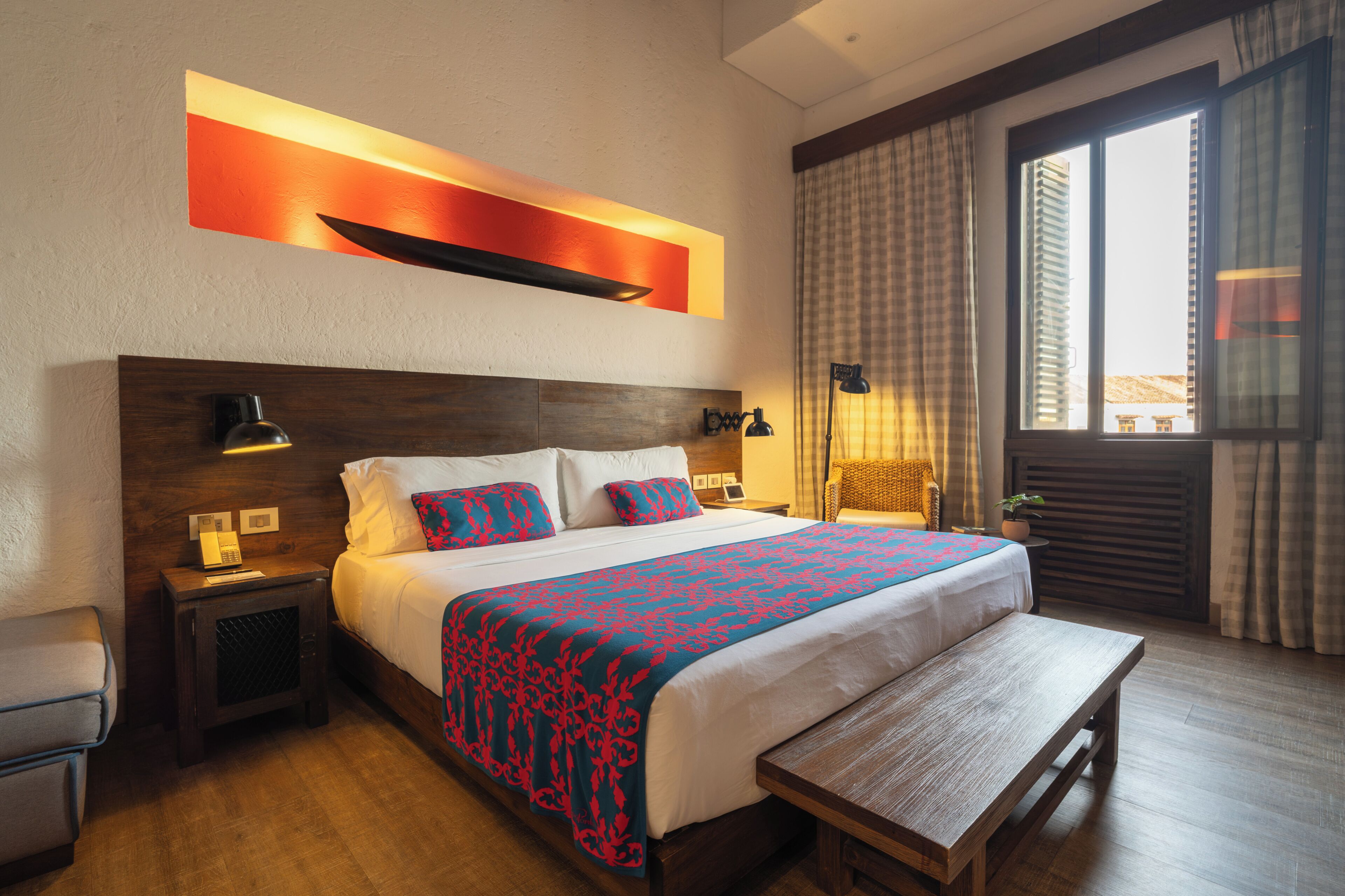 Camera Deluxe, 1 letto king | Biancheria da letto di alta qualità, minibar, cassaforte in camera