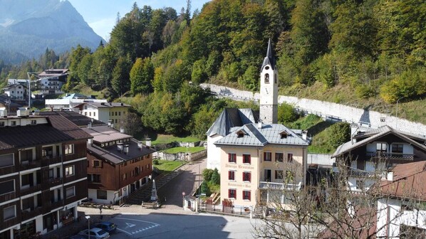 Façade de l’hébergement