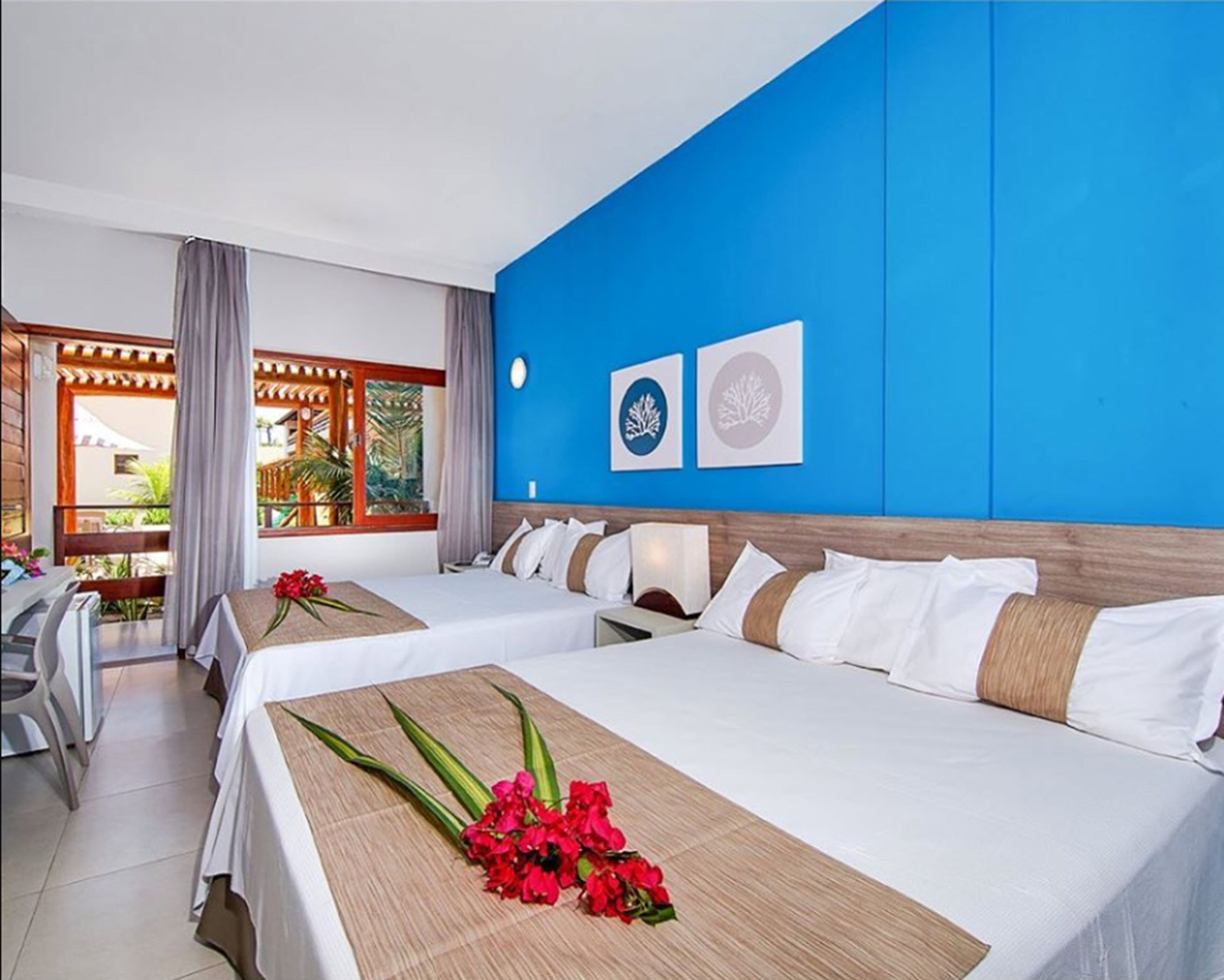 Minibar, in-room safe, blackout drapes, free WiFi