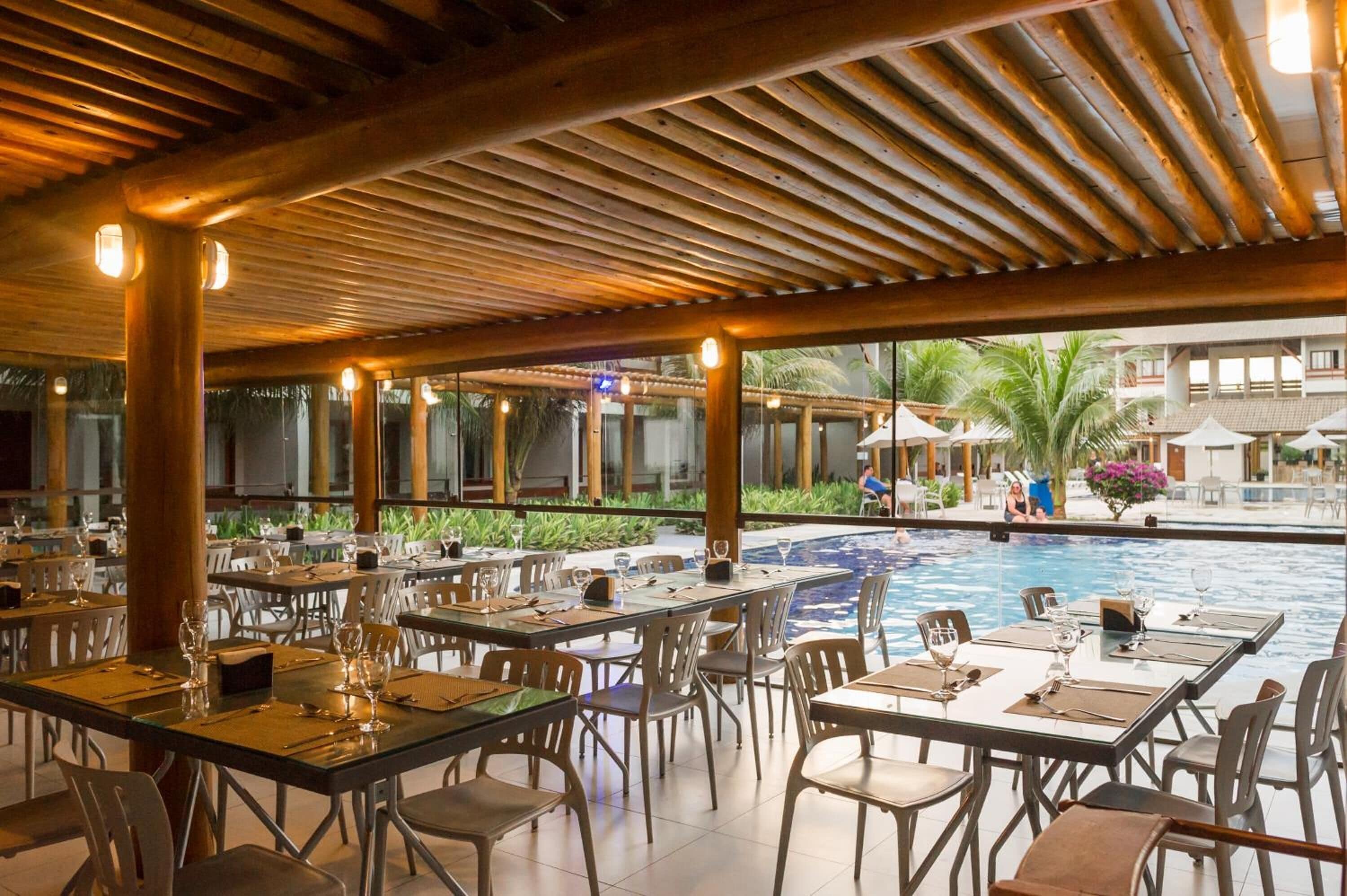 breakfast, lunch and dinner served