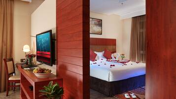 Junior-Suite, 1 King-Bett | Ausblick vom Zimmer