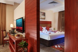 小型套房, 1 张特大床 | 客房景观