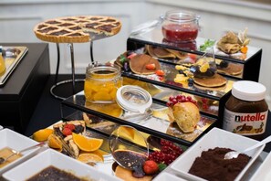 Frokostbuffé er inkludert hver dag