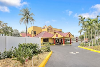 Hotel exterior and entrance at The Link Hotel