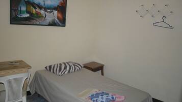Habitación individual básica, 1 cama individual | Escritorio y wifi gratis