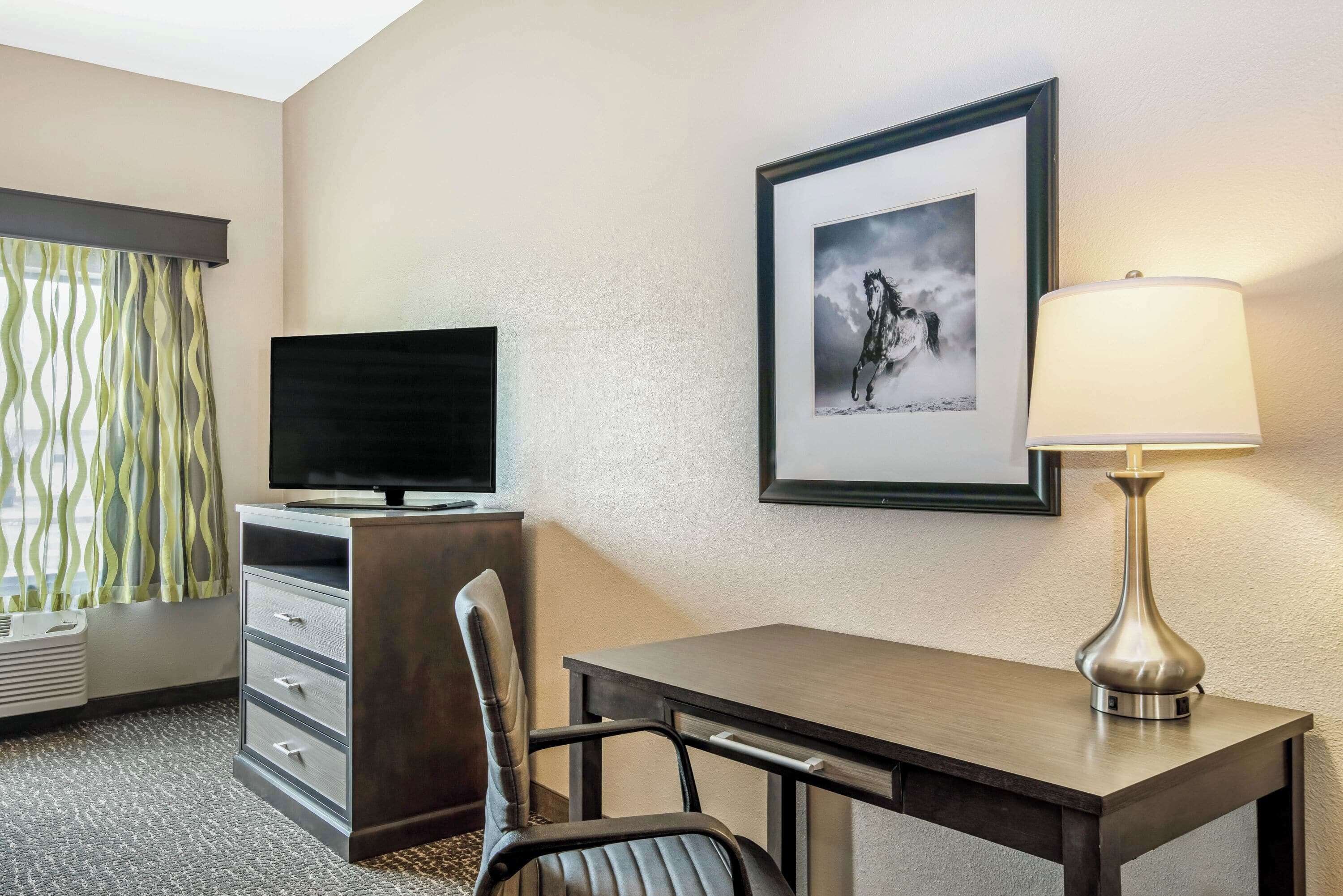 premium bedding, desk, iron/ironing board, free cots/infant beds