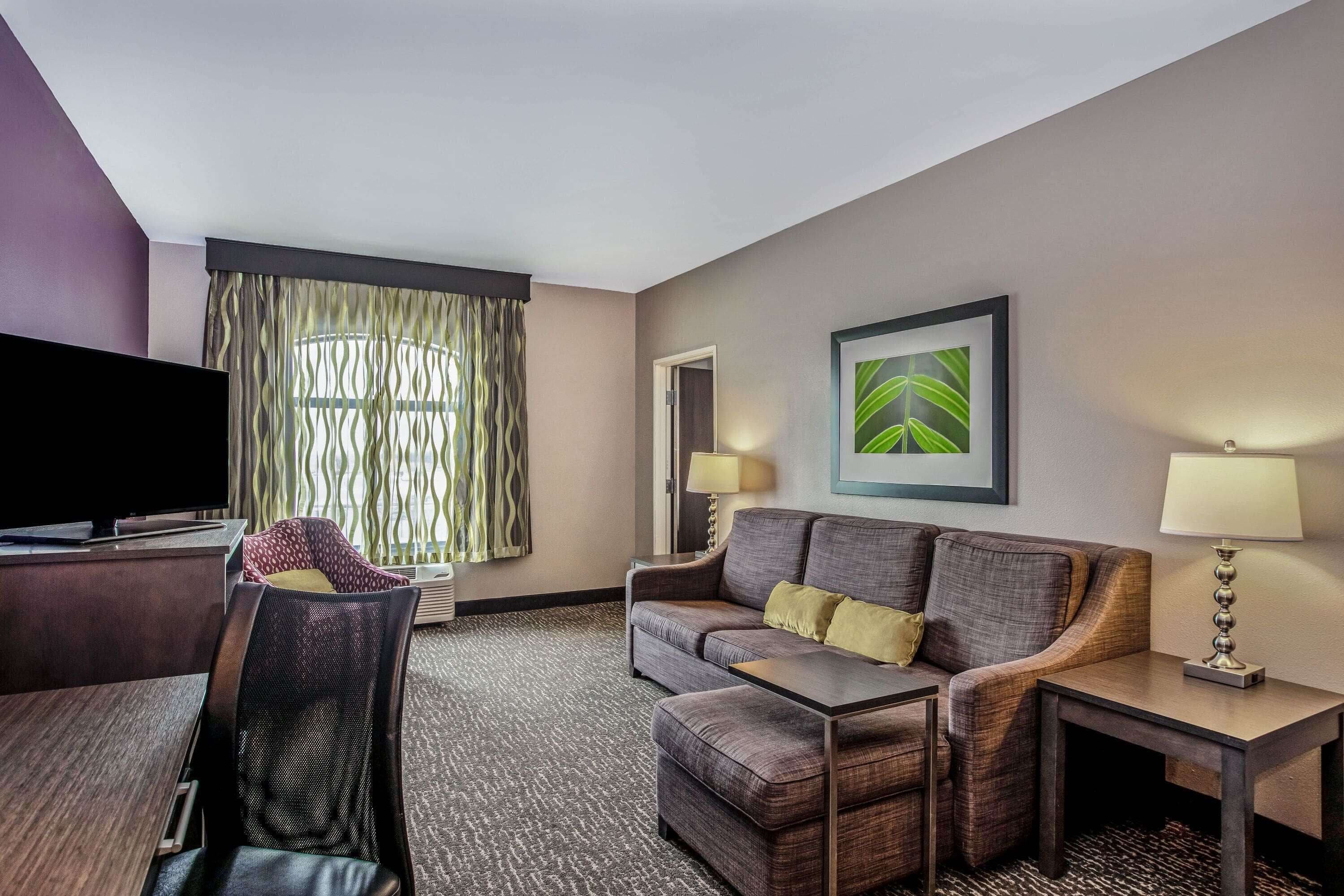 premium bedding, desk, iron/ironing board, free cots/infant beds