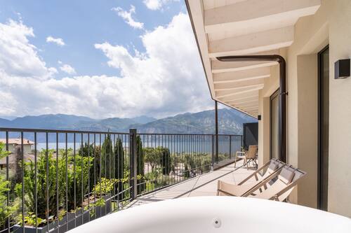 Suite Penthouse | Vue depuis le balcon