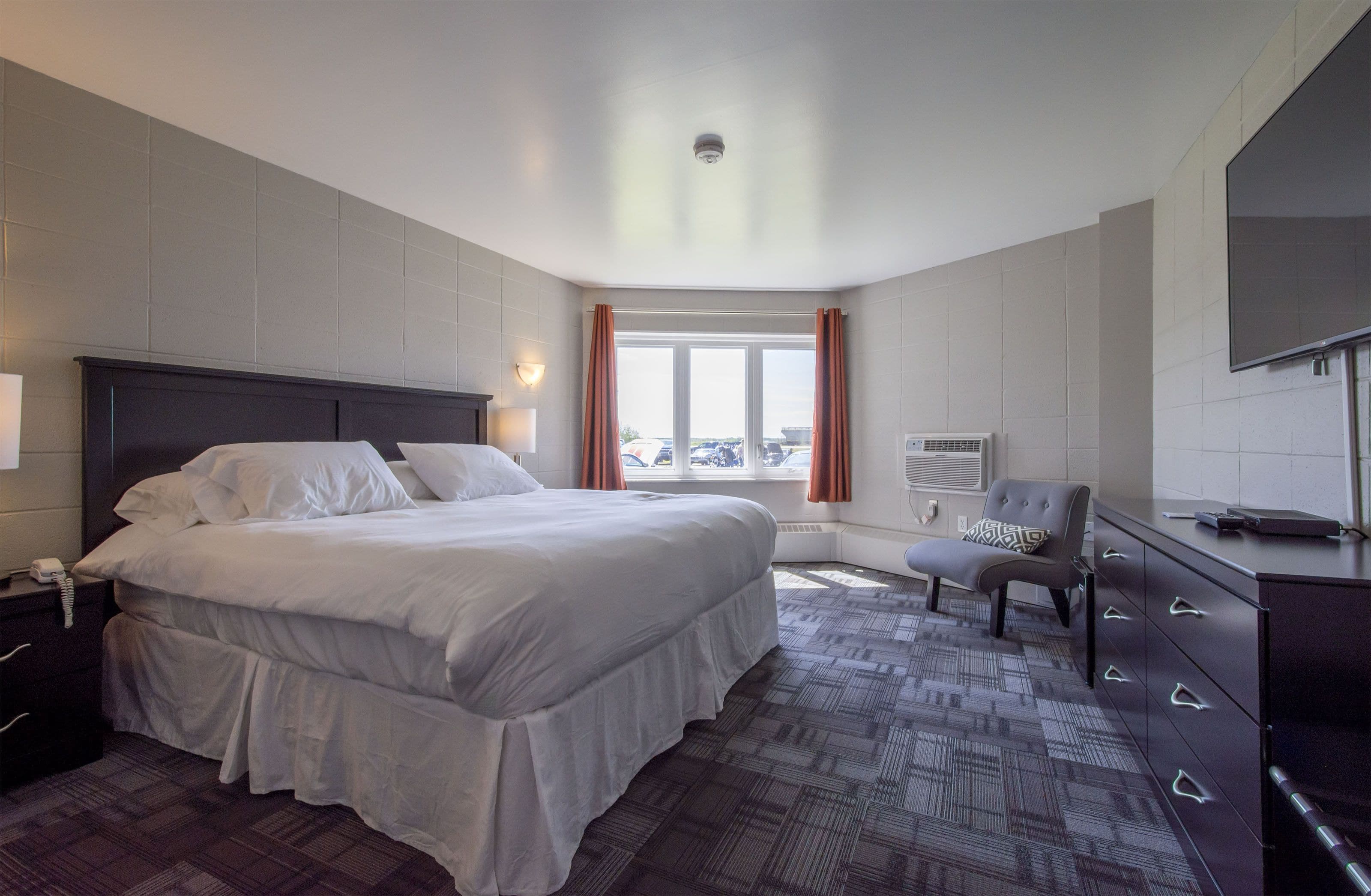 Habitación Premium doble, 1 cama de matrimonio grande | Ropa de cama de alta calidad, cortinas opacas, wifi gratis