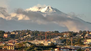 Vista a la montaña