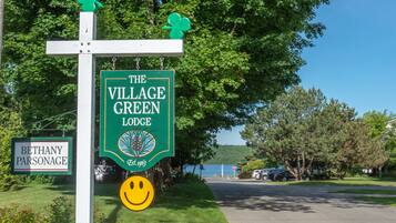 Fassade der Unterkunft