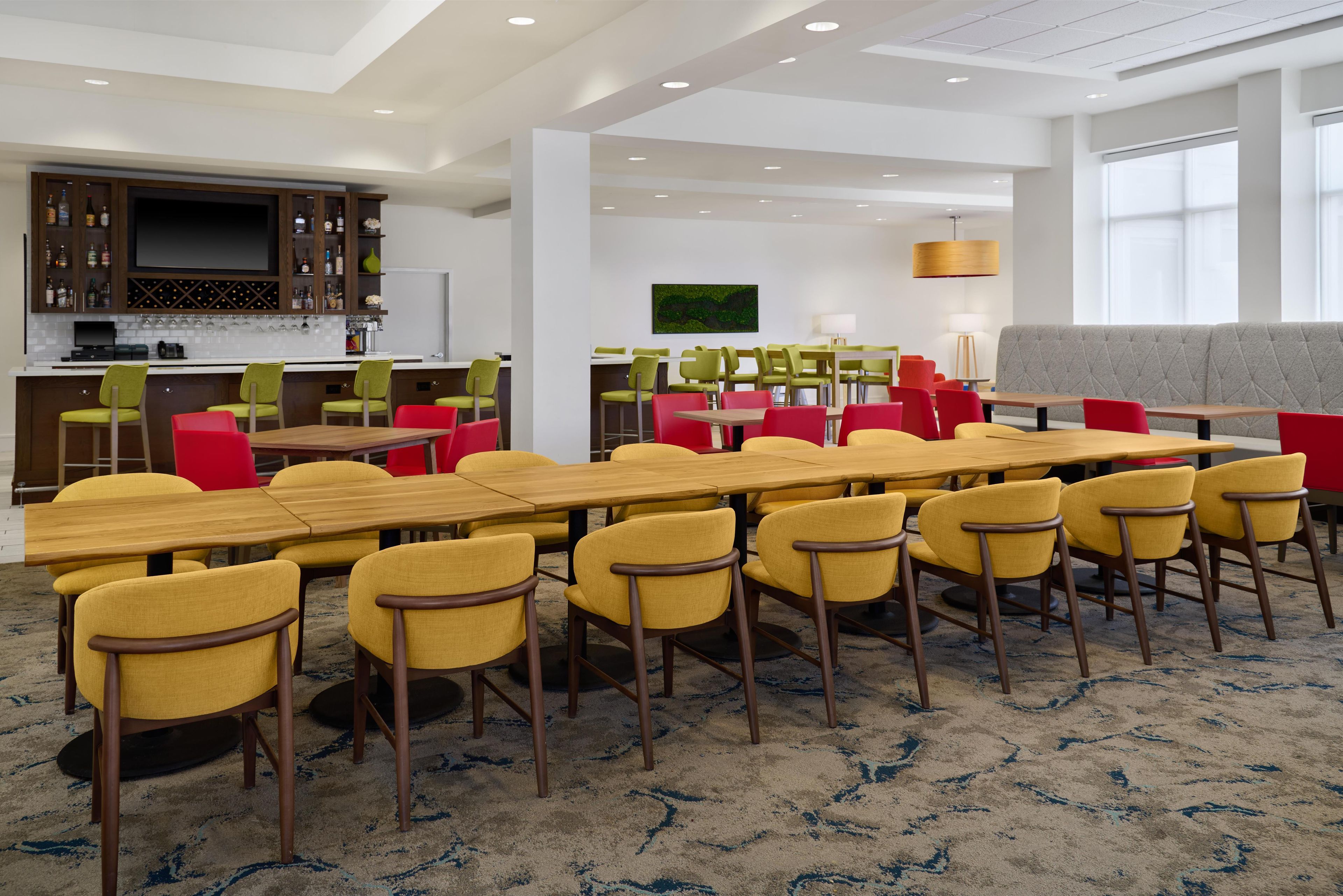 Breakfast area