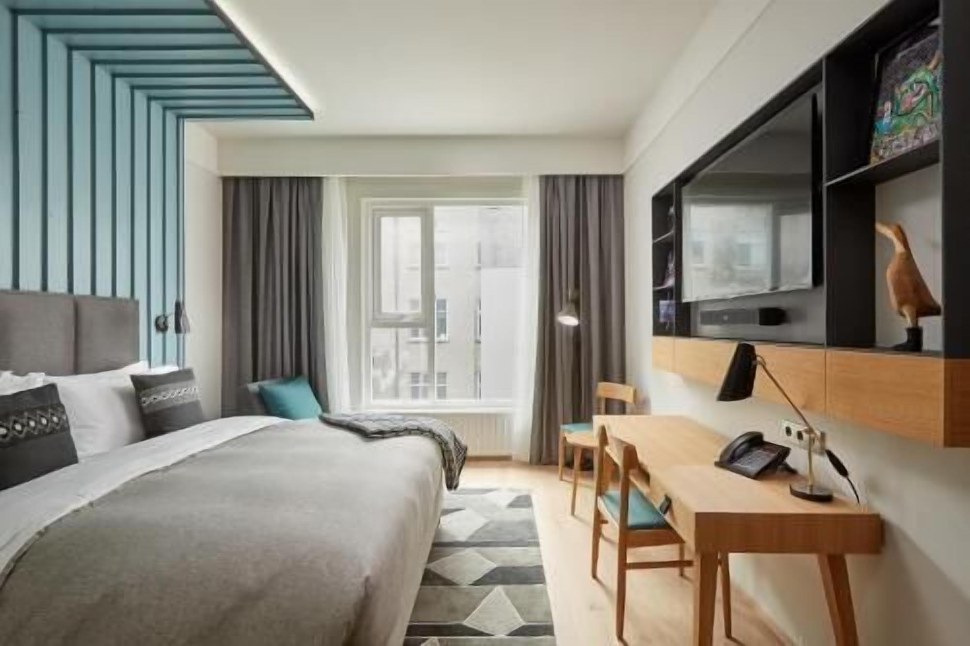 Premium bedding, memory foam beds, in-room safe, desk