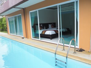 Superior Pool Access Twin Bed | View from room - Lanta Fevrier Resort (Ko Lanta)
