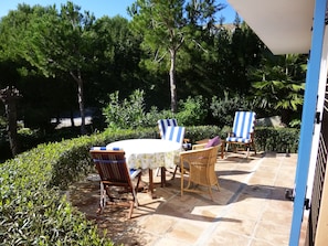 Appartement Confort, vue océan | Terrasse/Patio