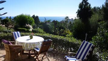 Comfort appartement, uitzicht op zee | Terras