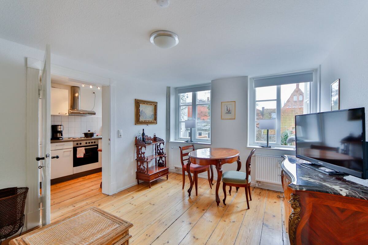 apartment therese, 1 bedroom, final cleaning fee 35€ (fleischhauerstraße 36)  | living room | 40-inch tv with cable channels