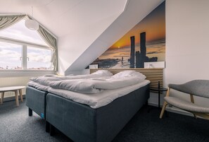 Double or Twin Room, Private Bathroom (Top floor) | Individually furnished, desk, iron/ironing board, cribs/infant beds