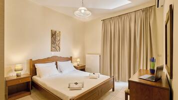 Superior appartement, 2 slaapkamers | 1 slaapkamer, verduisterende gordijnen, gratis babybedden, gratis wifi