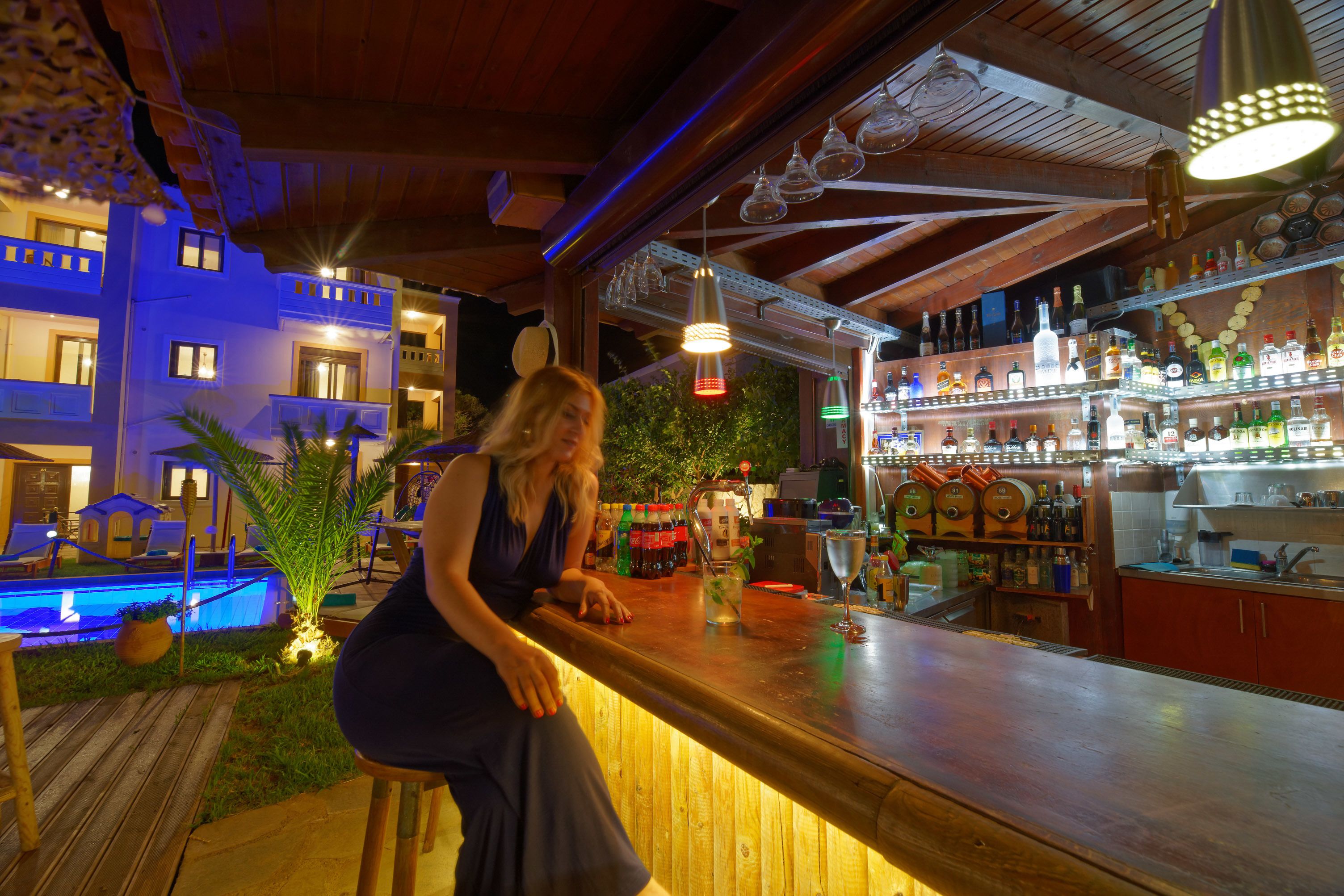 Bar (in der Unterkunft)