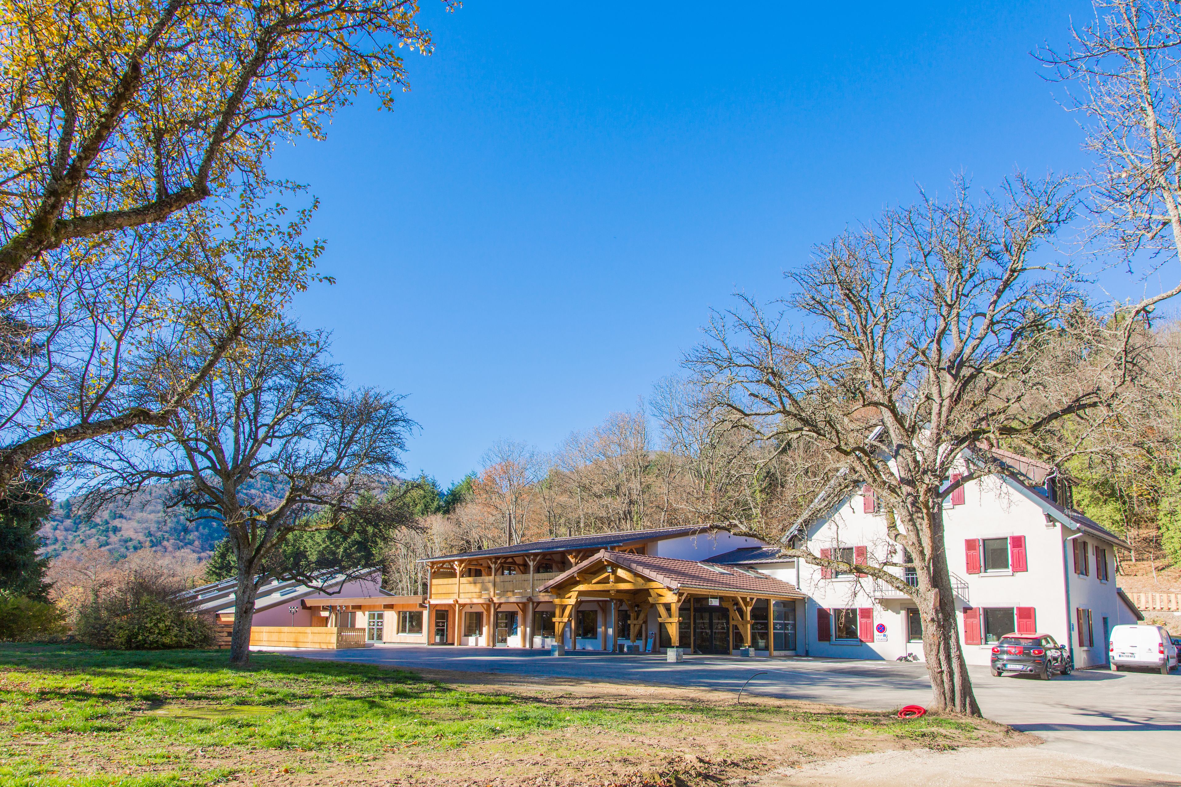 Façade de l’hébergement