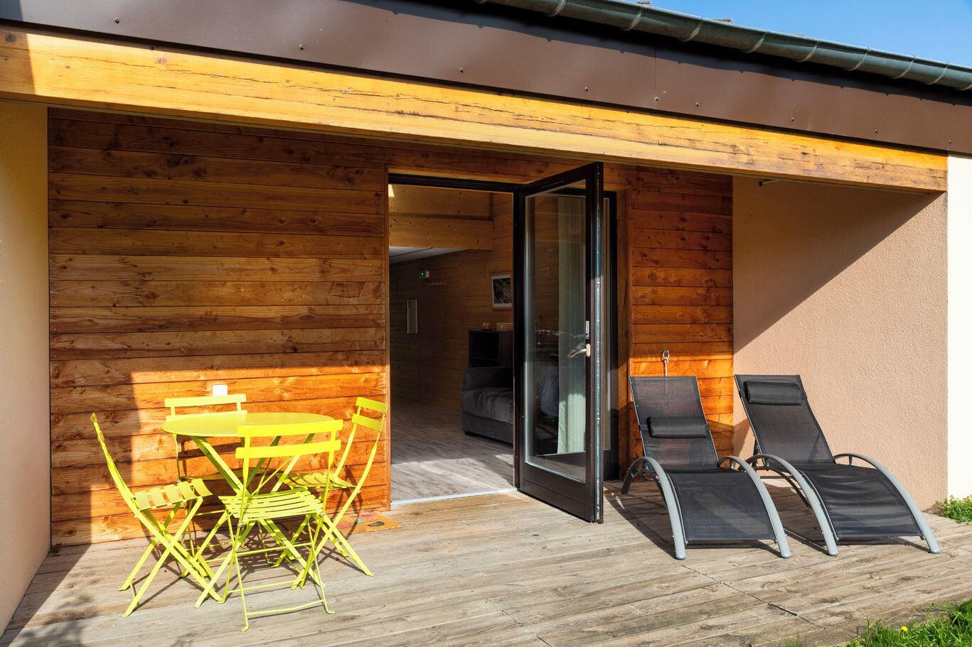 Standarddupleks - 2 soveværelser | Terrasse/gårdhave