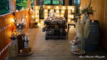 Mariage en salle