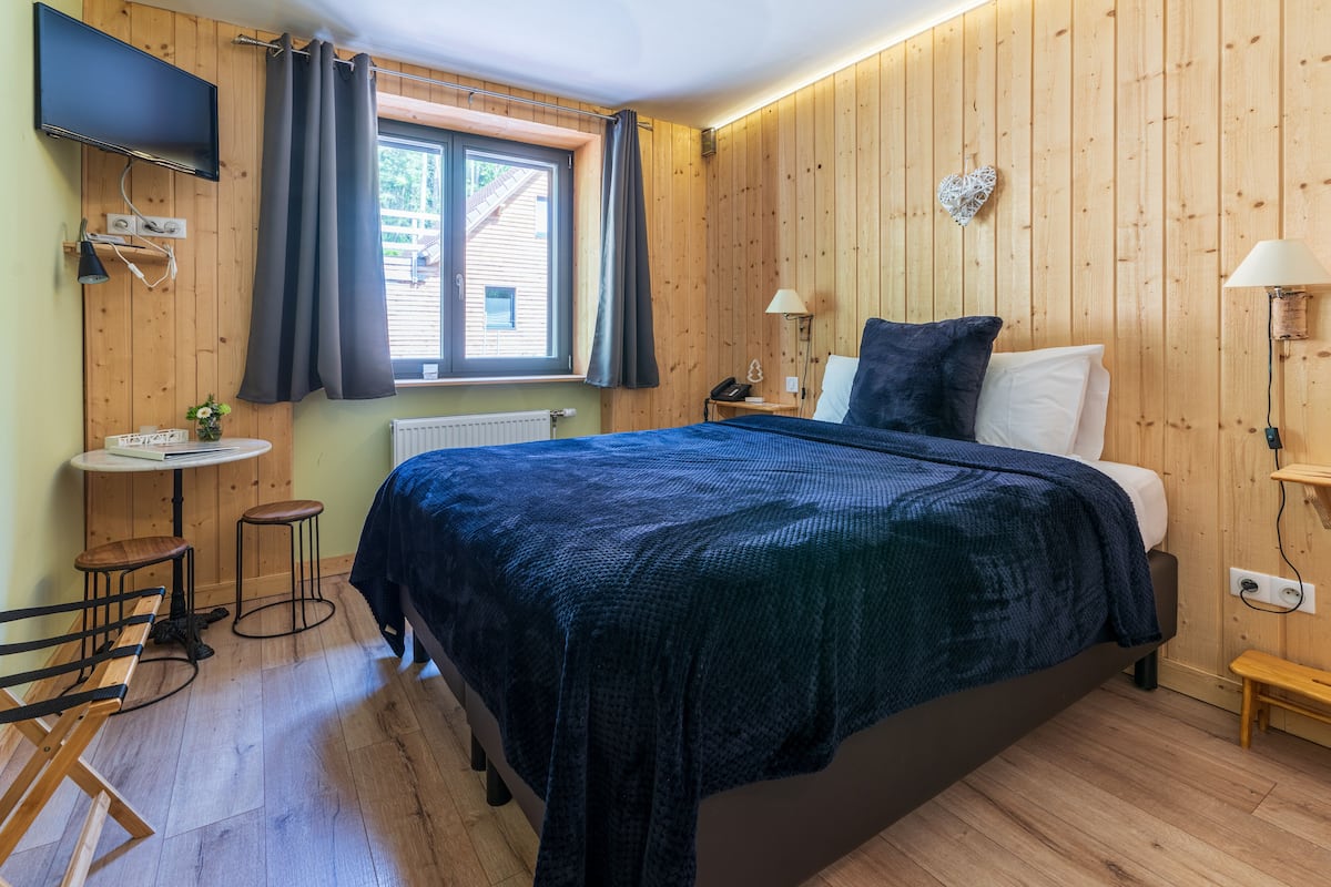1 habitación y ropa de cama de alta calidad