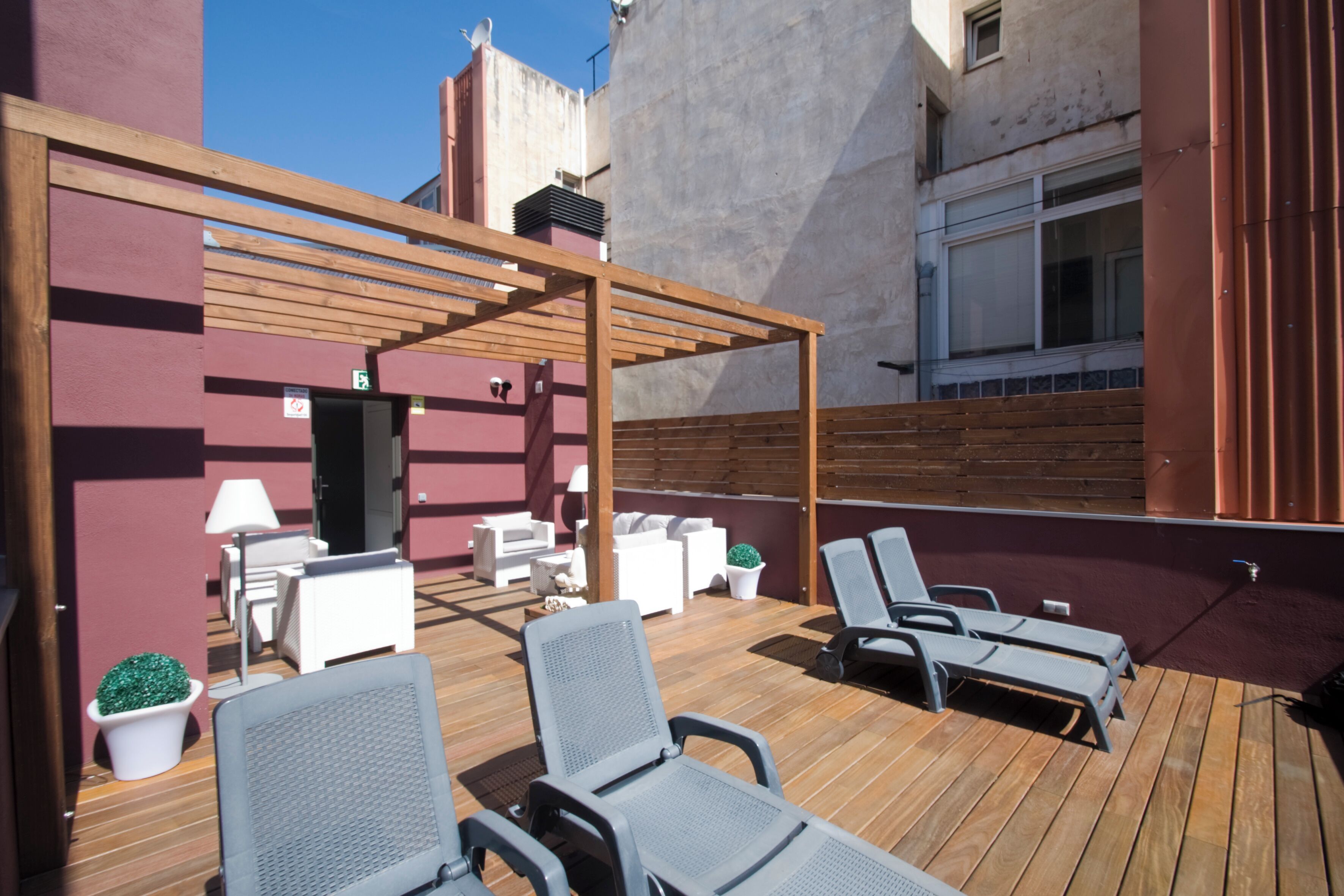 Rooftop terrace