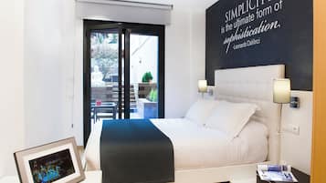 Appartement (1 Bedroom) | 1 chambre, bureau, fer et planche à repasser, lits bébé (gratuits)
