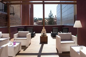 Terrasse sur le toit