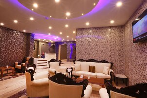 Sala de estar en el lobby