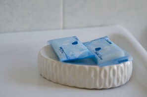 Ducha, artículos de tocador gratuitos, secador de pelo, bidet