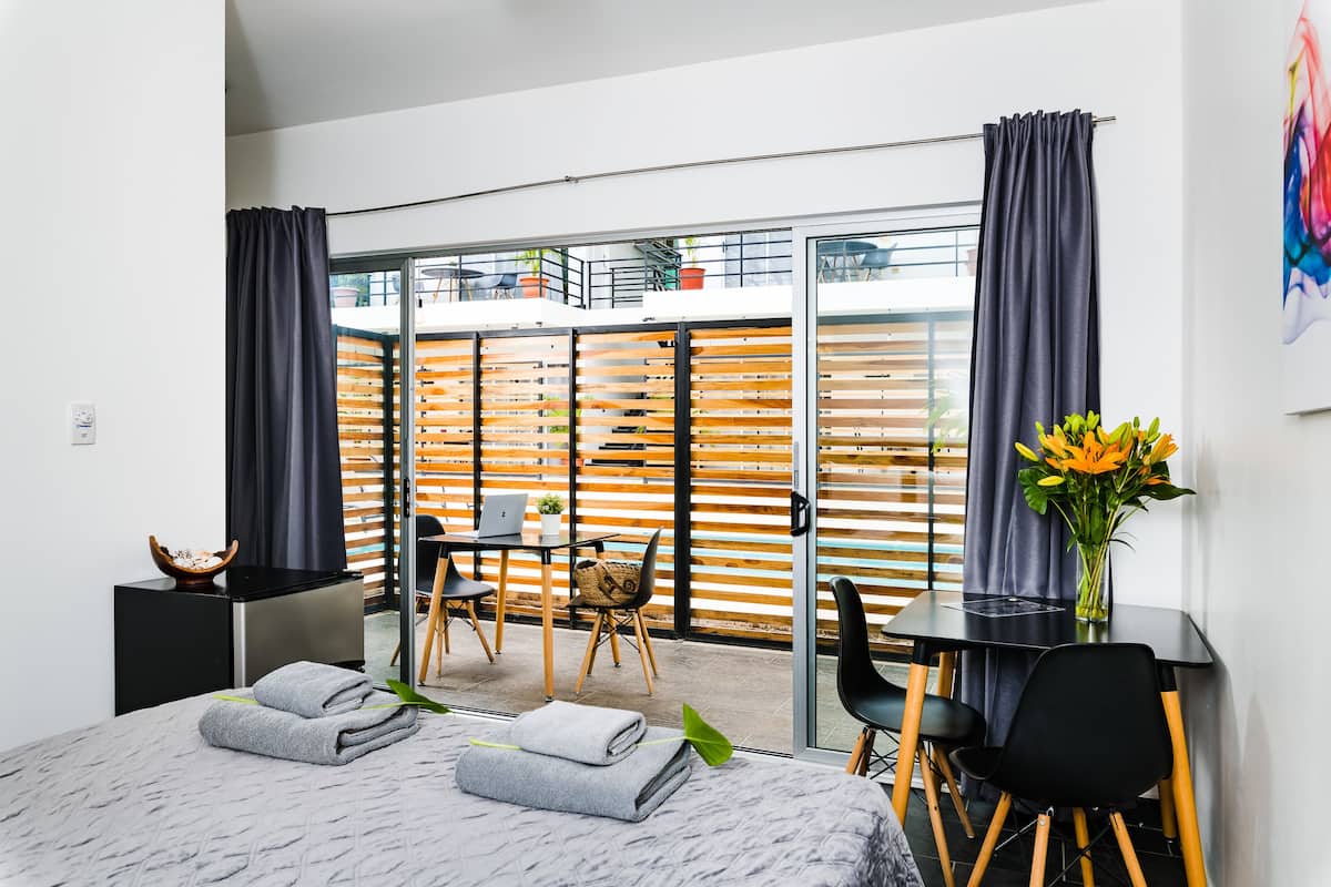 Literie de qualité, coffre-fort, accÚs au Wi-Fi (inclus)