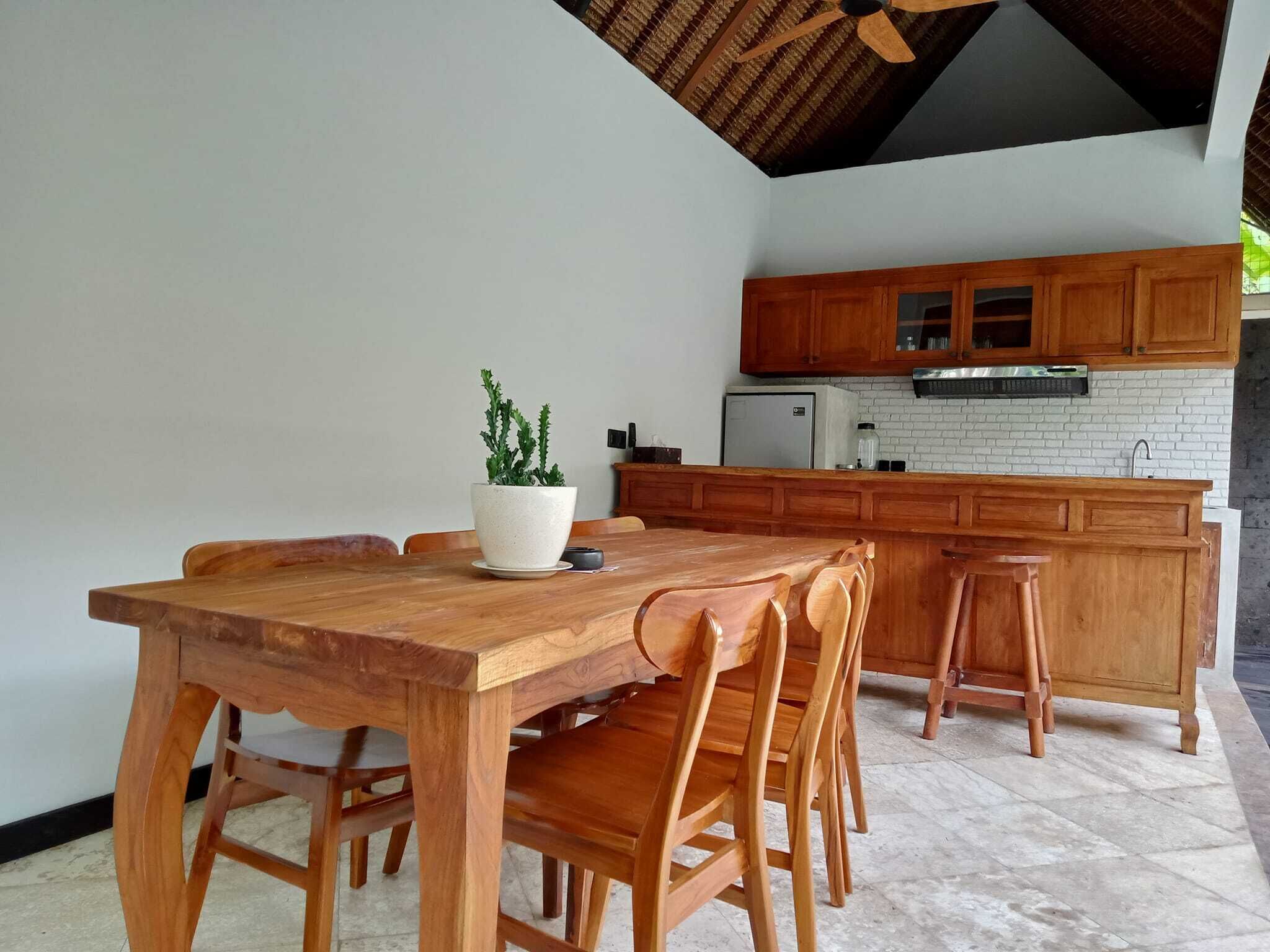 villa, 2 bedrooms, private pool | living area | flat-screen tv