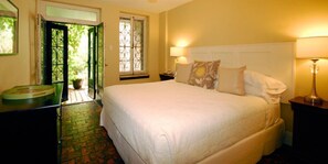 Gordon Suite | Individually decorated, individually furnished, desk, iron/ironing board