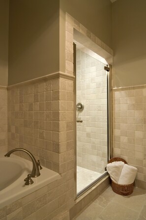 Atelier Room | Bathroom | Designer toiletries, hair dryer, towels