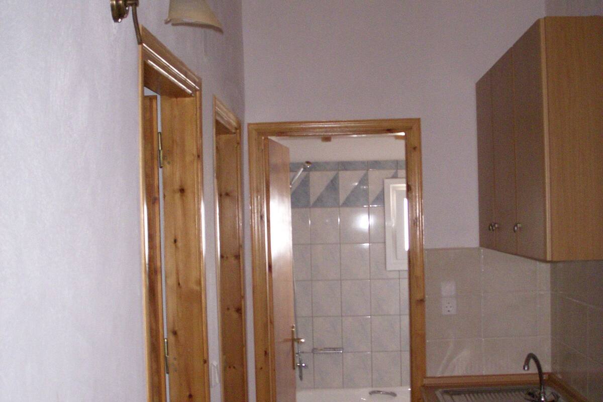 Apartment, 2 Bedrooms, Sea View | Private kitchenette | Fridge, stovetop, electric kettle, cookware/dishes/utensils