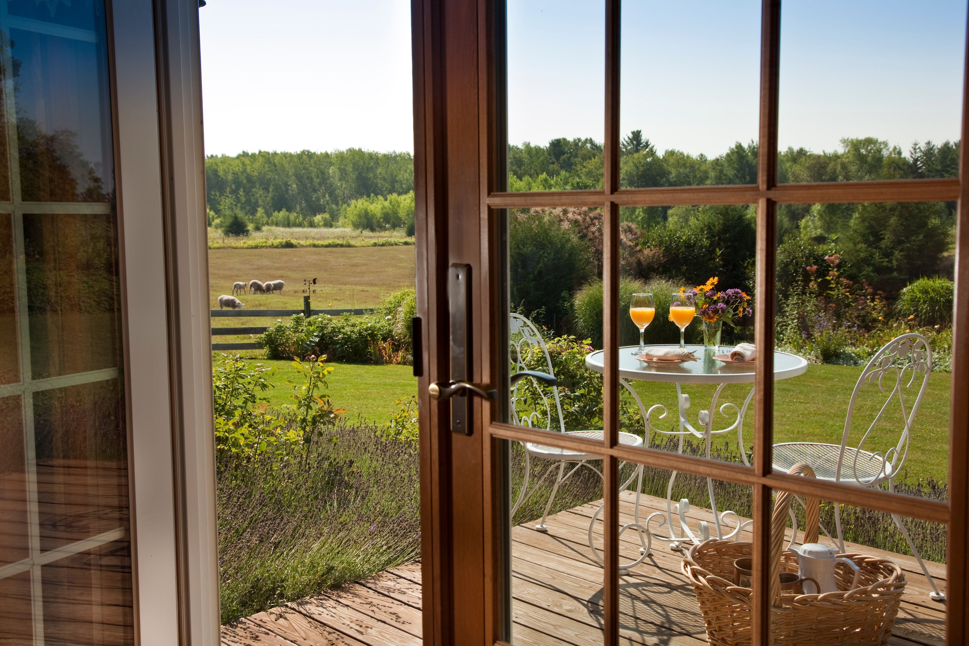 Suite Luxe, vue jardin | Vue de la chambre