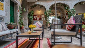 Zona de estar del vestíbulo