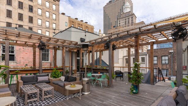 Rooftop terrace