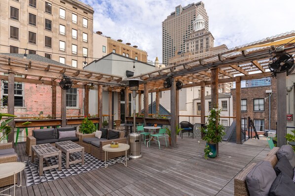 Rooftop terrace